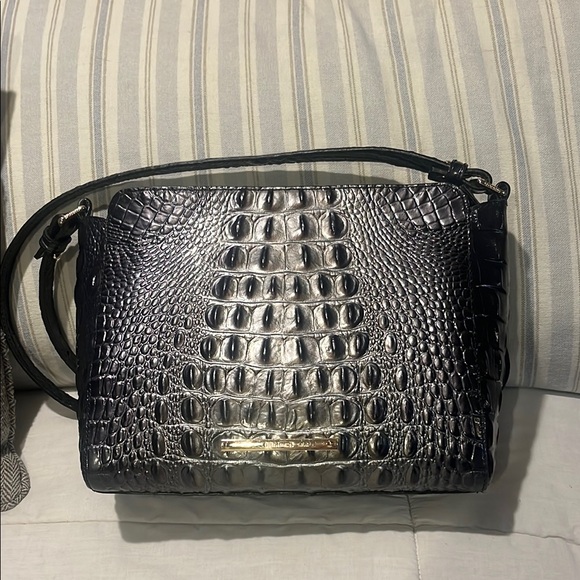 Brahmin Handbags - Brahmin Metallic Carrie Crossbody